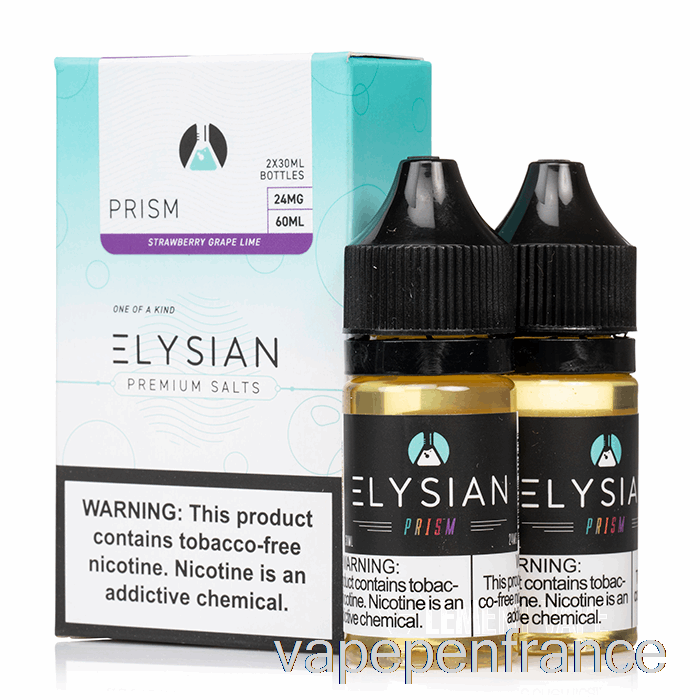 Prisme - Sel élyséen - Stylo Vape 60 Ml 24 Mg